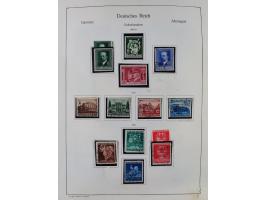 1872/1945, ungebrauchte/postfrische und gestempelte Sammlung, dabei u.a. Mi.-Nr. Bl. 1 postfrisch (Unterrand etwas geknickt) 