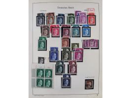 1872/1945, ungebrauchte/postfrische und gestempelte Sammlung, dabei u.a. Mi.-Nr. Bl. 1 postfrisch (Unterrand etwas geknickt) 