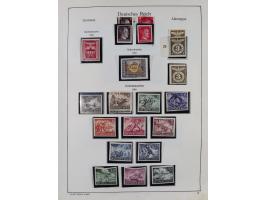 1872/1945, ungebrauchte/postfrische und gestempelte Sammlung, dabei u.a. Mi.-Nr. Bl. 1 postfrisch (Unterrand etwas geknickt) 