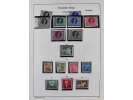 1872/1945, ungebrauchte/postfrische und gestempelte Sammlung, dabei u.a. Mi.-Nr. Bl. 1 postfrisch (Unterrand etwas geknickt) 