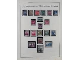 1872/1945, ungebrauchte/postfrische und gestempelte Sammlung, dabei u.a. Mi.-Nr. Bl. 1 postfrisch (Unterrand etwas geknickt) 