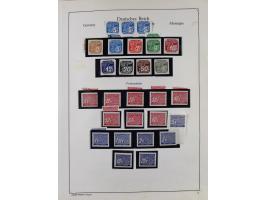 1872/1945, ungebrauchte/postfrische und gestempelte Sammlung, dabei u.a. Mi.-Nr. Bl. 1 postfrisch (Unterrand etwas geknickt) 