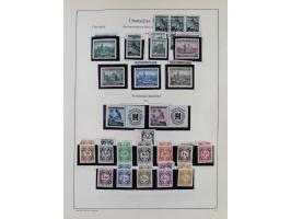 1872/1945, ungebrauchte/postfrische und gestempelte Sammlung, dabei u.a. Mi.-Nr. Bl. 1 postfrisch (Unterrand etwas geknickt) 