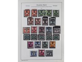 1872/1945, ungebrauchte/postfrische und gestempelte Sammlung, dabei u.a. Mi.-Nr. Bl. 1 postfrisch (Unterrand etwas geknickt) 