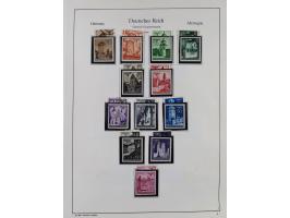 1872/1945, ungebrauchte/postfrische und gestempelte Sammlung, dabei u.a. Mi.-Nr. Bl. 1 postfrisch (Unterrand etwas geknickt) 