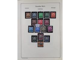 1872/1945, ungebrauchte/postfrische und gestempelte Sammlung, dabei u.a. Mi.-Nr. Bl. 1 postfrisch (Unterrand etwas geknickt) 