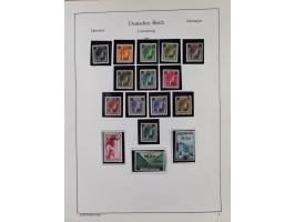 1872/1945, ungebrauchte/postfrische und gestempelte Sammlung, dabei u.a. Mi.-Nr. Bl. 1 postfrisch (Unterrand etwas geknickt) 