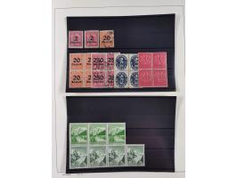 1872/1945, ungebrauchte/postfrische und gestempelte Sammlung, dabei u.a. Mi.-Nr. Bl. 1 postfrisch (Unterrand etwas geknickt) 