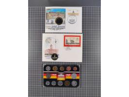 DDR: 1949/90, Lot mit Münzen und Medaillen, u.a. “Für Treue Dienste bei der Deutschen Post” in Bronze, ca. 3 kg