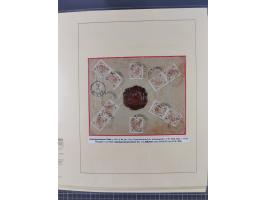 1885/99, umfangreiche Krain Briefsammlung mit über 140 Briefen und Karten, viele Mehrfach- und Mischfrankaturen sowie weitere