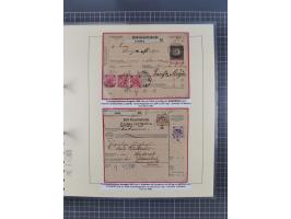 1885/99, umfangreiche Krain Briefsammlung mit über 140 Briefen und Karten, viele Mehrfach- und Mischfrankaturen sowie weitere