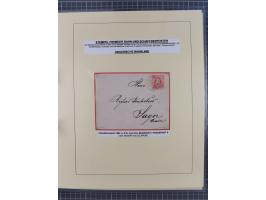 1885/99, umfangreiche Krain Briefsammlung mit über 140 Briefen und Karten, viele Mehrfach- und Mischfrankaturen sowie weitere