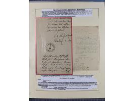 1885/99, umfangreiche Krain Briefsammlung mit über 140 Briefen und Karten, viele Mehrfach- und Mischfrankaturen sowie weitere