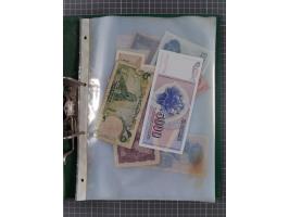 ALLE WELT: 1898/1984 ca., über 300 Banknoten, u.a Deutsches Reich, sowie Notgeld, II-III