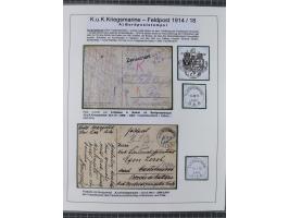 1901/18, Kriegsmarine Schiffspost, reichhaltige Ausstellungs-Sammlung mit über 80 Briefen und Karten, bessere Stücke dabei mi