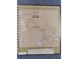 1901/18, Kriegsmarine Schiffspost, reichhaltige Ausstellungs-Sammlung mit über 80 Briefen und Karten, bessere Stücke dabei mi