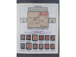 1869/1915, reichhaltige Schiffspost-Sammlung mit über 60 Briefen und Karten, inklusive Ungarn-Kroatien, viele interessante St