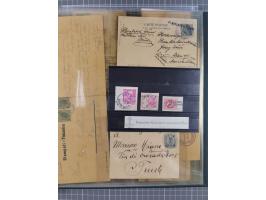 1869/1915, reichhaltige Schiffspost-Sammlung mit über 60 Briefen und Karten, inklusive Ungarn-Kroatien, viele interessante St