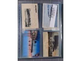 1869/1915, reichhaltige Schiffspost-Sammlung mit über 60 Briefen und Karten, inklusive Ungarn-Kroatien, viele interessante St