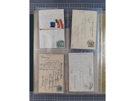 1869/1915, reichhaltige Schiffspost-Sammlung mit über 60 Briefen und Karten, inklusive Ungarn-Kroatien, viele interessante St