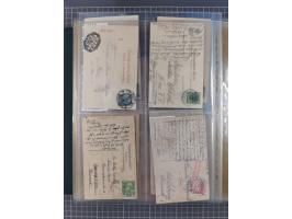 1869/1915, reichhaltige Schiffspost-Sammlung mit über 60 Briefen und Karten, inklusive Ungarn-Kroatien, viele interessante St