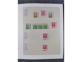 1951/2020, postfrische Sammlung “ Dauerserien Eckrandstücke”, ab Posthornsatz kpl. unsigniert und ungefaltet, einwandfrei (FA