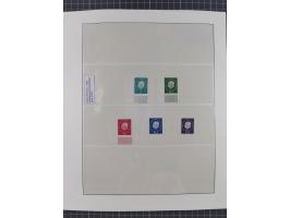 1951/2020, postfrische Sammlung “ Dauerserien Eckrandstücke”, ab Posthornsatz kpl. unsigniert und ungefaltet, einwandfrei (FA