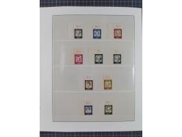 1951/2020, postfrische Sammlung “ Dauerserien Eckrandstücke”, ab Posthornsatz kpl. unsigniert und ungefaltet, einwandfrei (FA