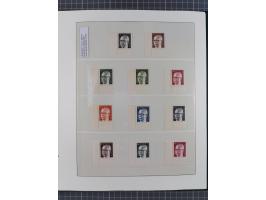 1951/2020, postfrische Sammlung “ Dauerserien Eckrandstücke”, ab Posthornsatz kpl. unsigniert und ungefaltet, einwandfrei (FA