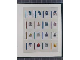 1951/2020, postfrische Sammlung “ Dauerserien Eckrandstücke”, ab Posthornsatz kpl. unsigniert und ungefaltet, einwandfrei (FA