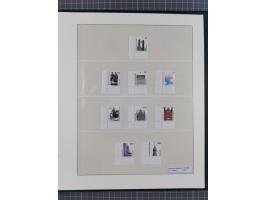 1951/2020, postfrische Sammlung “ Dauerserien Eckrandstücke”, ab Posthornsatz kpl. unsigniert und ungefaltet, einwandfrei (FA