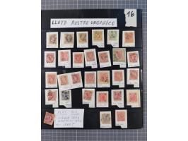 1850/1914, kleine gestempelte Partie mit 16 Briefen und Karten, dabei bessere Stücke mit u.a. Mi.-Nr. 3X (gefaltet) mit “LEOB