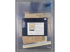 1850/1914, kleine gestempelte Partie mit 16 Briefen und Karten, dabei bessere Stücke mit u.a. Mi.-Nr. 3X (gefaltet) mit “LEOB