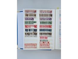 1940/60, massive mint never hinged and used accumulation with an abundance of duplicates, some better values throughout like 