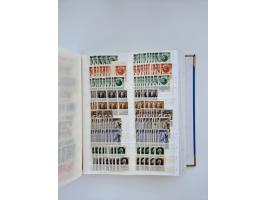 1940/60, massive mint never hinged and used accumulation with an abundance of duplicates, some better values throughout like 