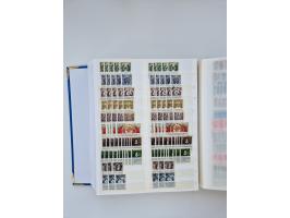 1940/60, massive mint never hinged and used accumulation with an abundance of duplicates, some better values throughout like 