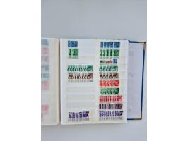 1940/60, massive mint never hinged and used accumulation with an abundance of duplicates, some better values throughout like 