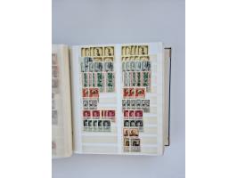 1940/60, massive mint never hinged and used accumulation with an abundance of duplicates, some better values throughout like 