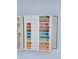 1940/60, massive mint never hinged and used accumulation with an abundance of duplicates, some better values throughout like 