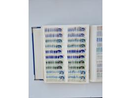 1940/60, massive mint never hinged and used accumulation with an abundance of duplicates, some better values throughout like 