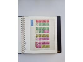 1951/2019, postfrische/gestempelte und winzig ungebrauchte Sammlung Zusammendrucke, Markenheftchen, Markensets und gestempelt