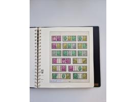 1951/2019, postfrische/gestempelte und winzig ungebrauchte Sammlung Zusammendrucke, Markenheftchen, Markensets und gestempelt