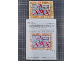 1917/36, group of mint never hinged/unused and used selection with one card, many better items with Mi.-Nr. 148-155 cpl. set 