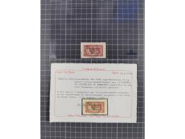 1917/36, group of mint never hinged/unused and used selection with one card, many better items with Mi.-Nr. 148-155 cpl. set 