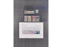 1917/36, group of mint never hinged/unused and used selection with one card, many better items with Mi.-Nr. 148-155 cpl. set 