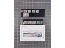 1917/36, group of mint never hinged/unused and used selection with one card, many better items with Mi.-Nr. 148-155 cpl. set 