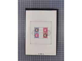 1917/36, group of mint never hinged/unused and used selection with one card, many better items with Mi.-Nr. 148-155 cpl. set 