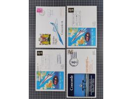 1969/2002, 25 Concorde Flight covers, including Mexico, South Africa, 1970 signed Test Flight, Austria special cancels, very 