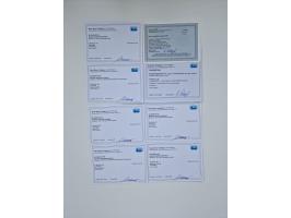 1951/2023, reichhaltiger postfrischer/ungebrauchter und gestempelter Sammlungsbestand mit Viererblocks, Bogenecken, Oberrands