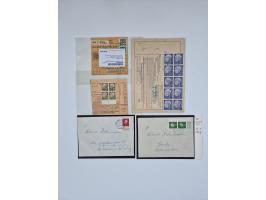 1951/2023, reichhaltiger postfrischer/ungebrauchter und gestempelter Sammlungsbestand mit Viererblocks, Bogenecken, Oberrands